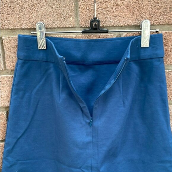 Ann Taylor Blue A-Line Knee-Length Skirt for Work Size 00P - Picture 5 of 6